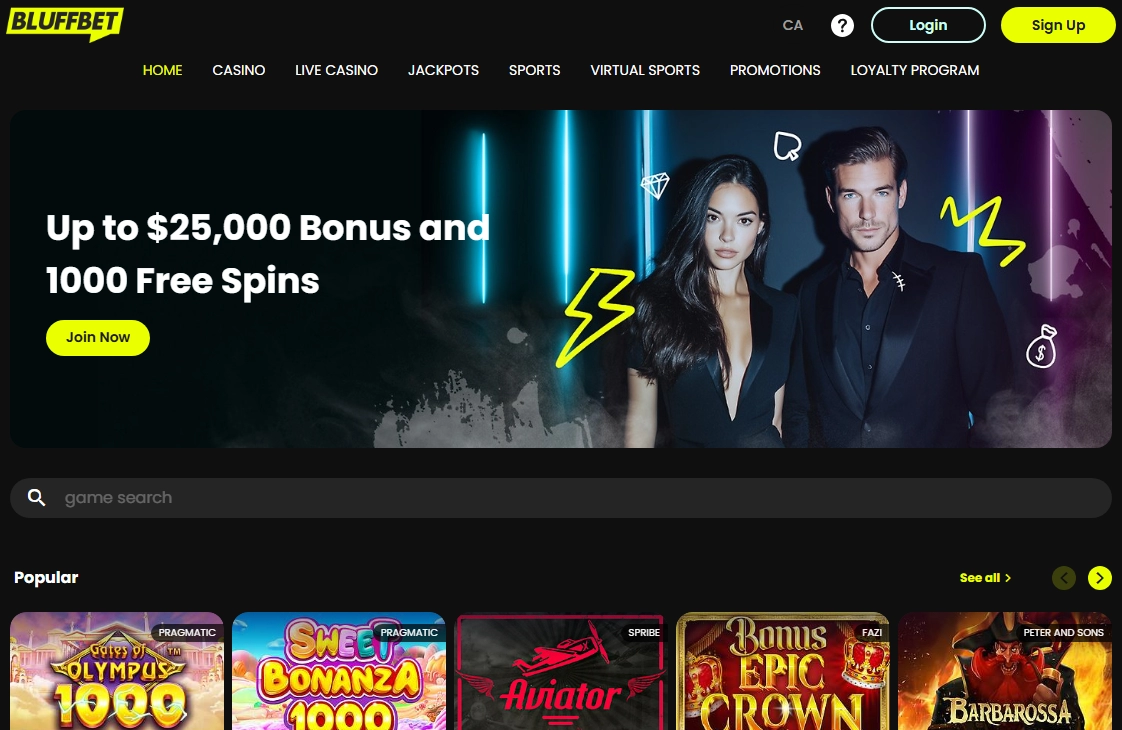 Bluffbet Casino